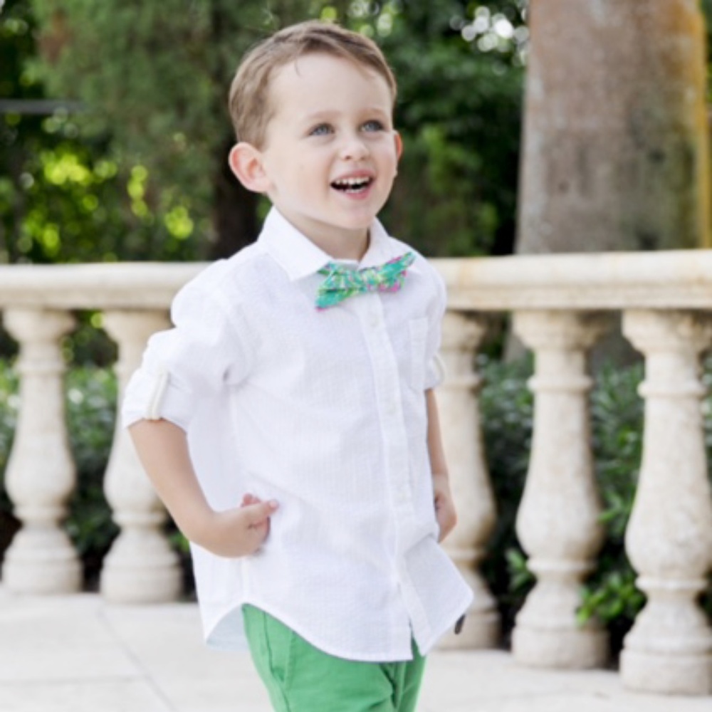 NWT Lilly Pulitzer Guac and Roll Bow tie - One size - Boys 4-16 yrs